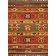 Jaipur Living Bedouin Thebes Rug - BD01 - Mustard Gold & Red